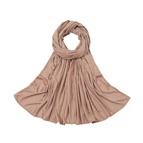 Premium Jersey Hijab - Light Hazelwood